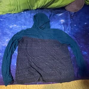 Men’s Teal and grey Urban Pipeline lightweight hoodie- Size XXL🔥